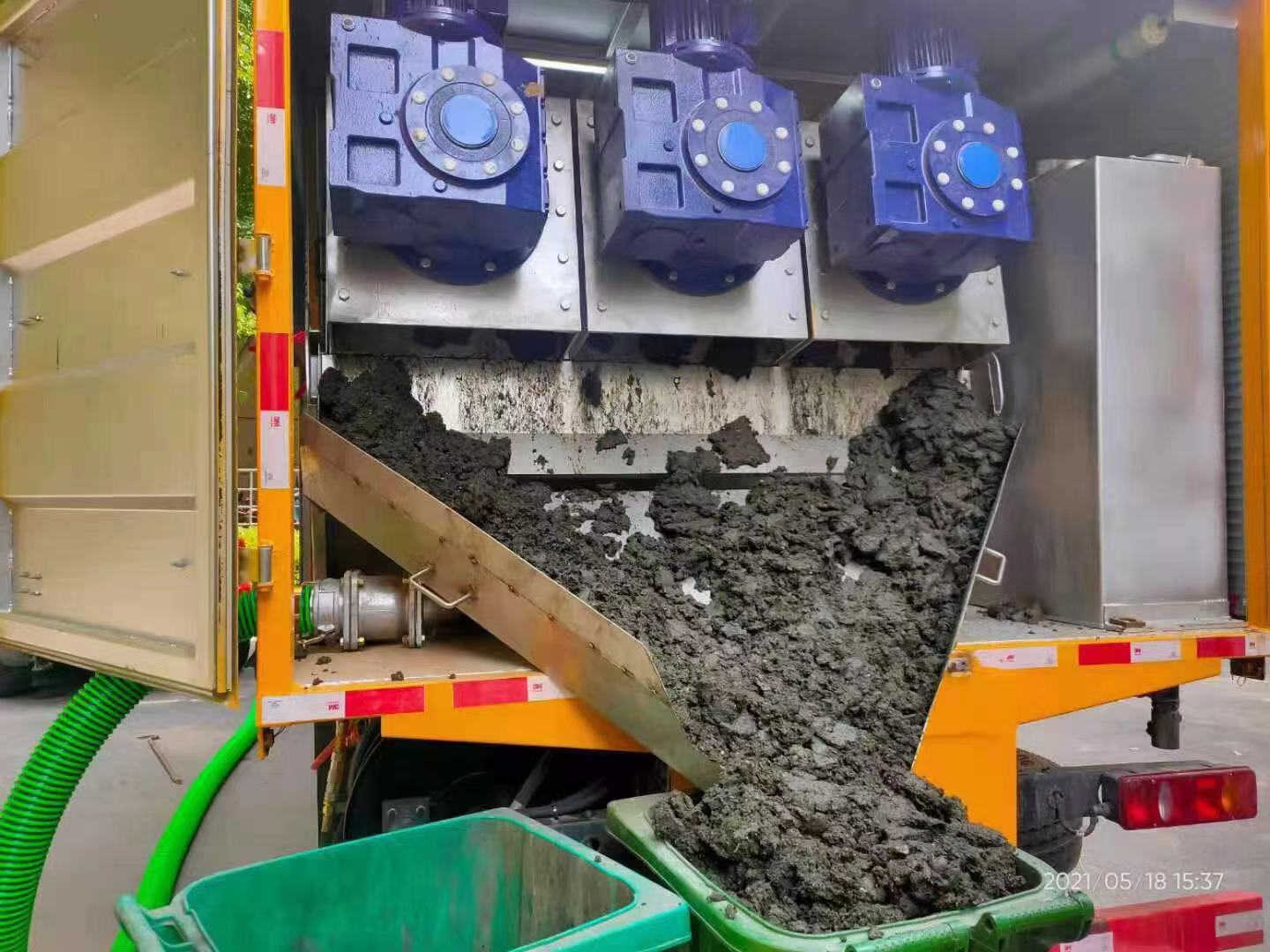 天柱化粪池清掏城市维护站-泥浆净化干湿分离处理